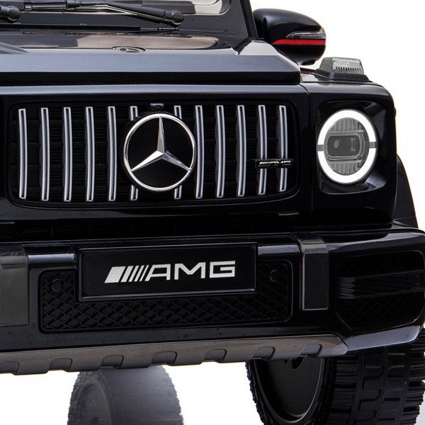 Продукт Акумулаторен джип Mercedes Benz G63 Licensed 4X4 , с меки гуми и кожена седалка - 0 - BG Hlapeta